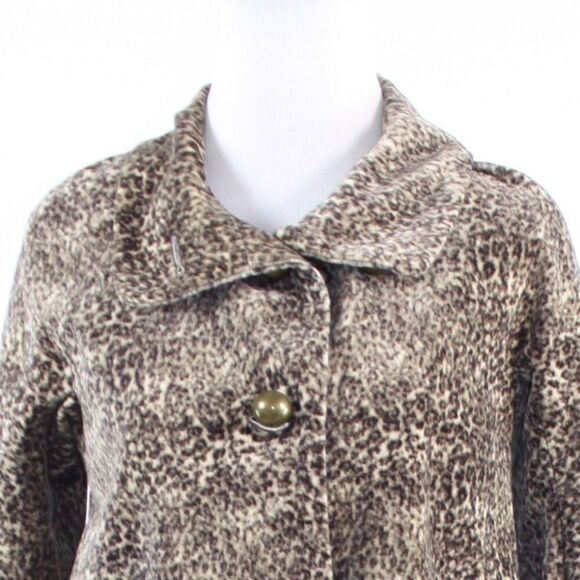 Talbots brown cotton jacket 2P - Picture 2 of 8